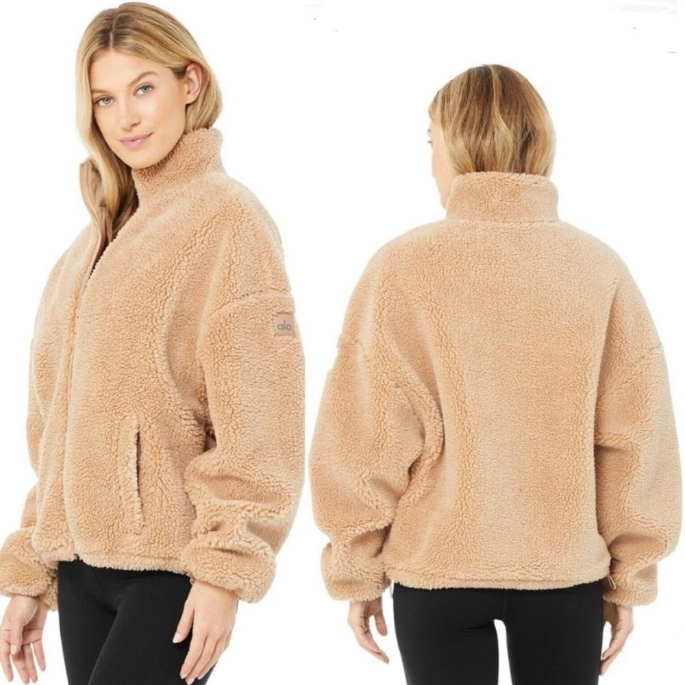 ALO Yoga Foxy Sherpa Jacket EUC